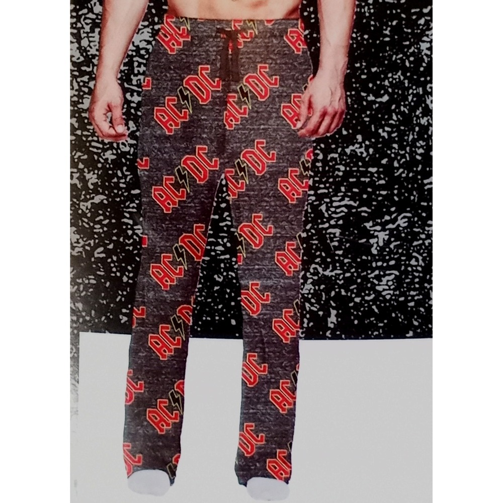 New AC/DC Nightsky Men's Sleep Pants, 2XL, Lounge Pants